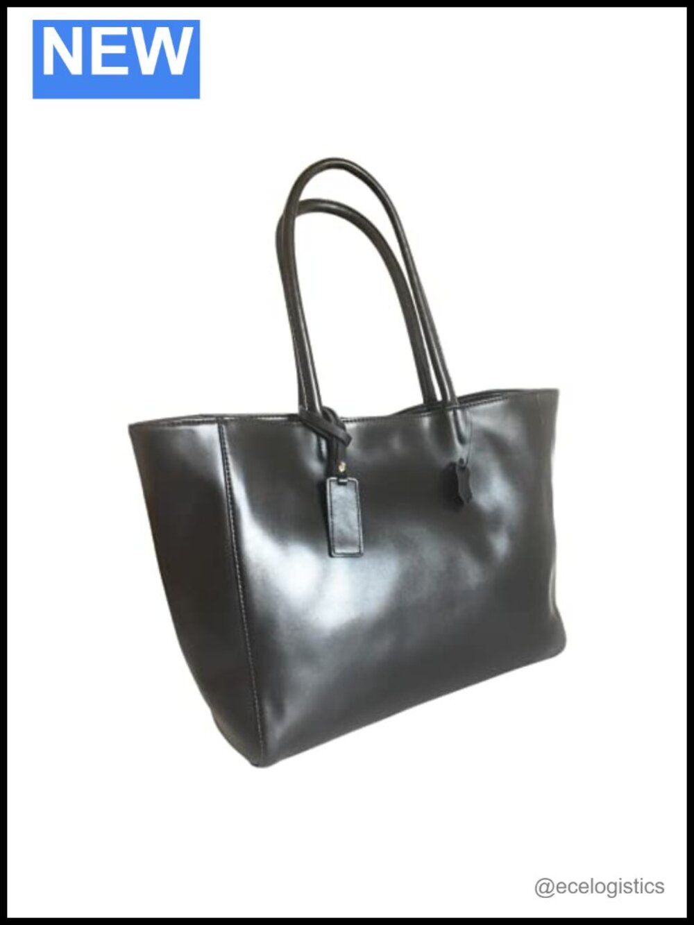 Genuine Leather Tote Satchel Handbag Laptop Compatible Large Shoulder Purse